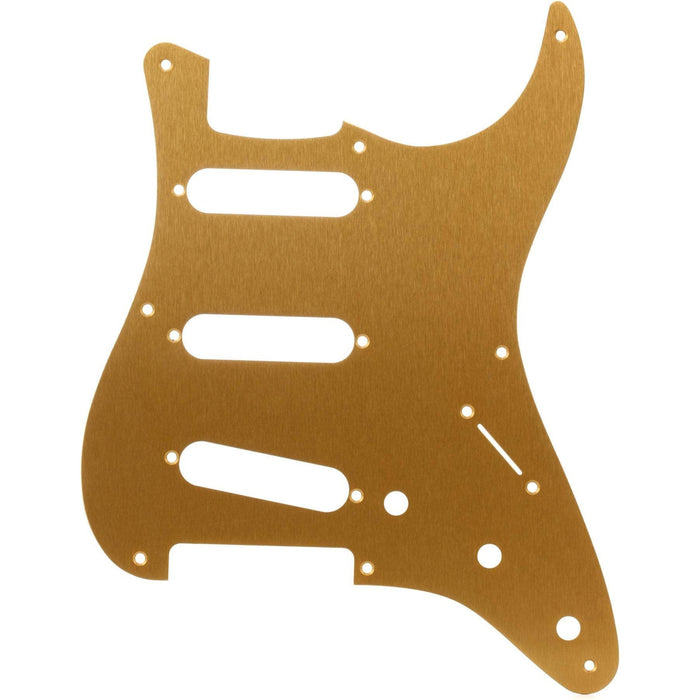 Fender Vintage-Style Pickguard, Stratocaster, 8-Hole - Gold Anodized (099-2143-000)