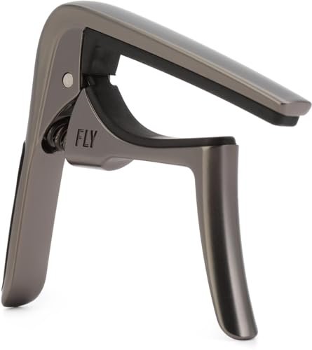 Jim Dunlop Trigger Fly Capo - Curved Gun Metal (63CGM)