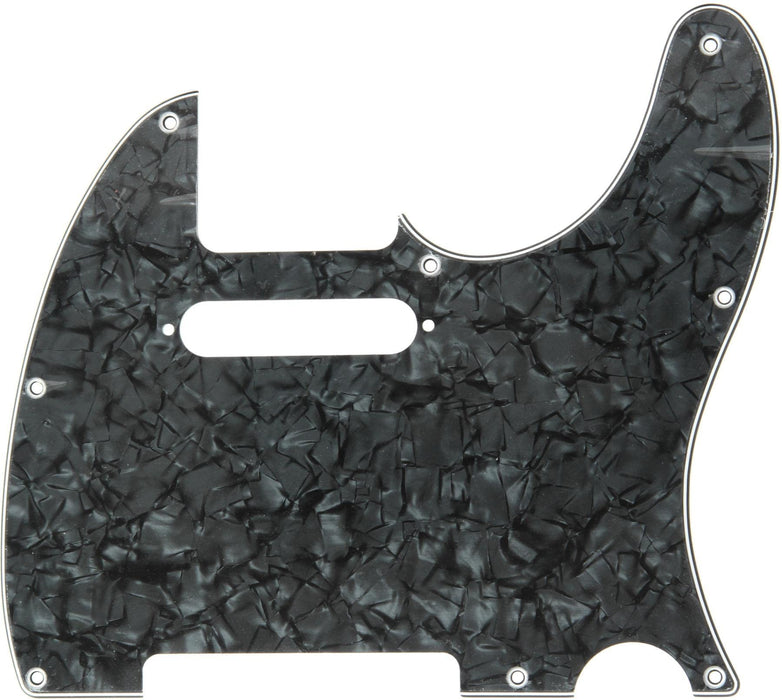 Fender Pickguard Telecaster - 8 Hole (Black Pearl)