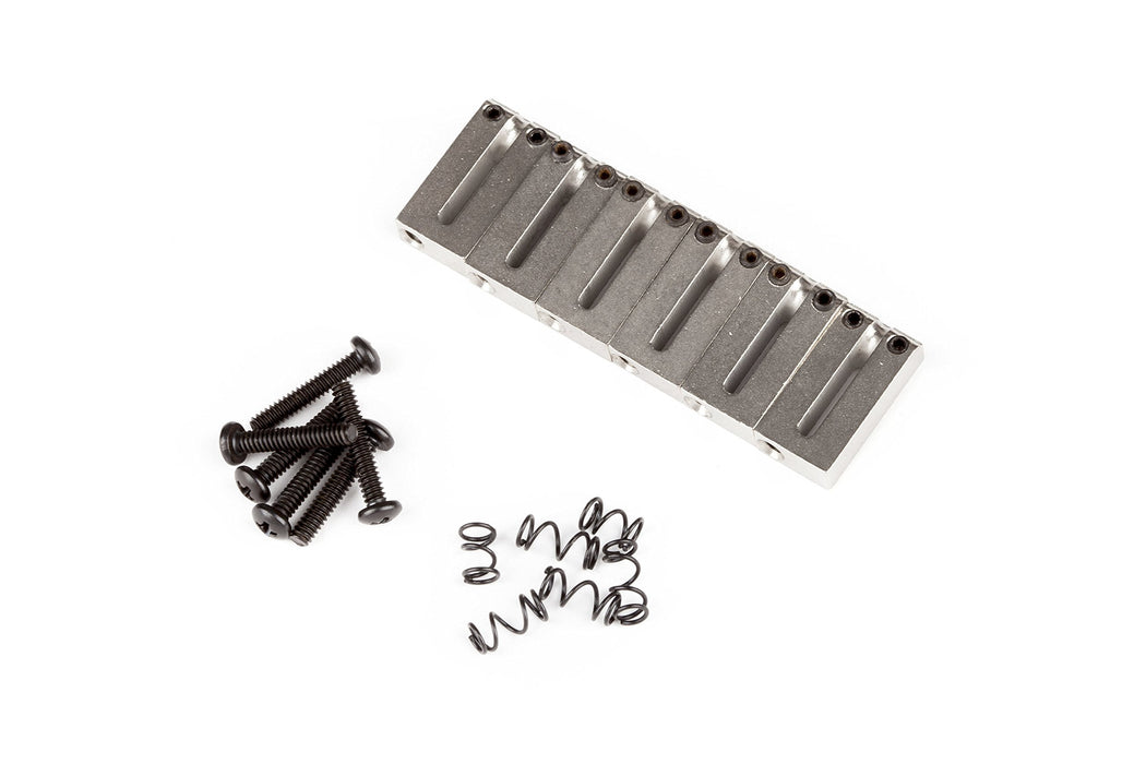 Fender American Series Strat/Tele Bridge Sections/Saddles - Powder Coated (Set of 6)