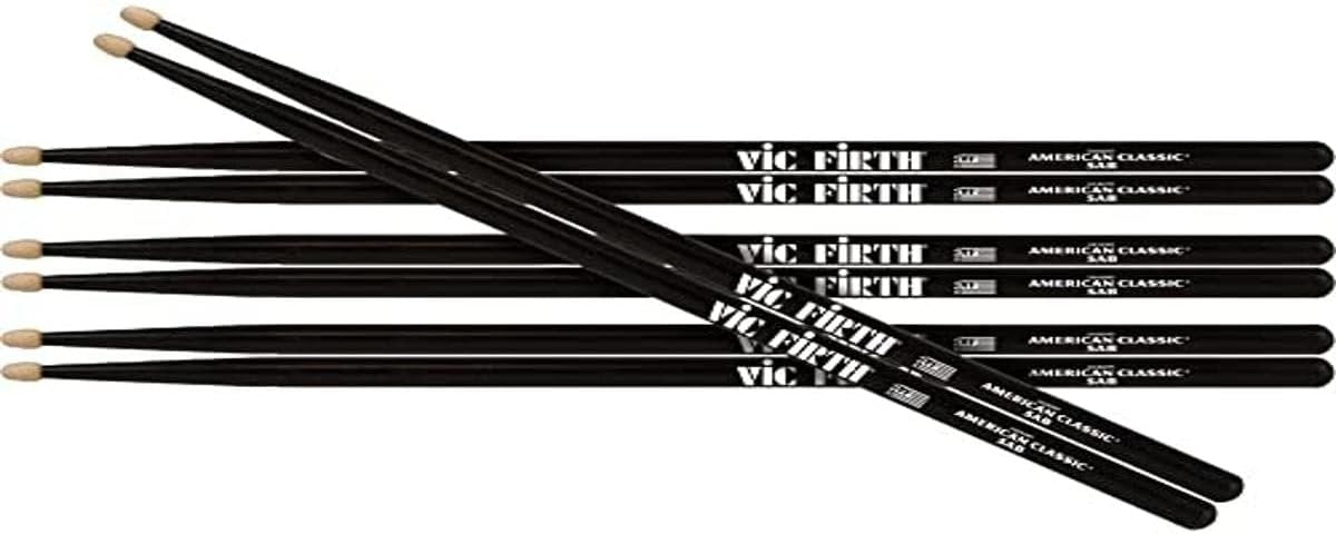 Vic Firth American Classic Drumsticks 4-Pair Value Pack (Various Packs Available)