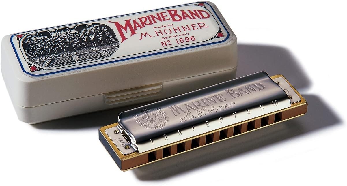 Hohner 1896BX Marine Band Classic Harmonica - Key of D
