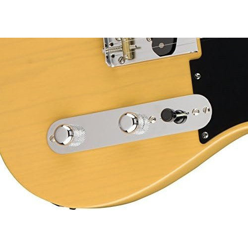 Fender Chrome Guitar Telecaster Control Plate 2-Hole (099-2058-000)