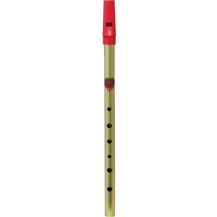 Generation Flageolet Brass Tin Whistle - Key of F (6586)