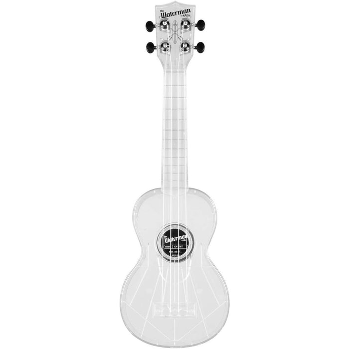 Kala MK-SWT/Clear Makala Waterman Composite Soprano Ukulele in Clear Color