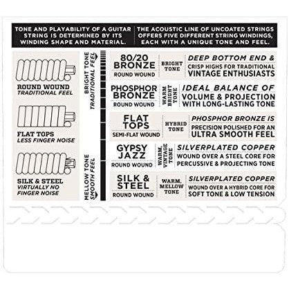 D'Addario EJ42 Resophonic Guitar Strings, 16-56 (2 Pack)