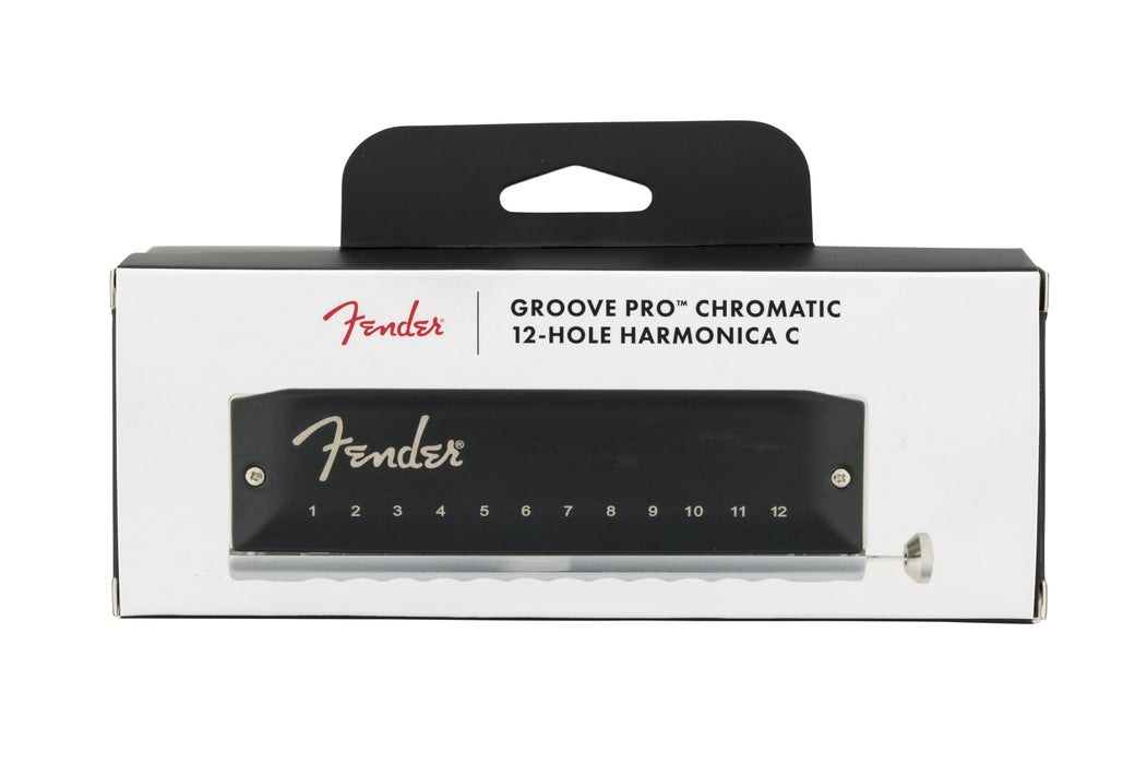 Fender Groove Pro Chromatic 12-Hole Harmonica, Key of C