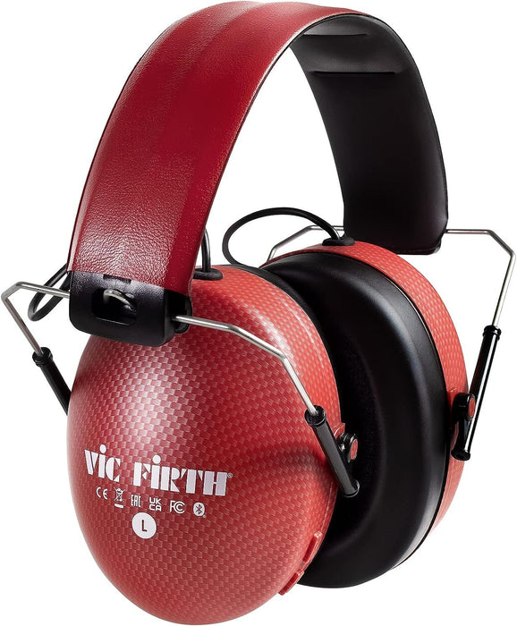 Vic Firth - Bluetooth Isolation Headphones - Red