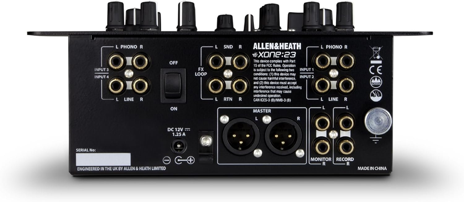 Allen & Heath 2-Plus-2 Channel DJ Mixer (XONE:23)