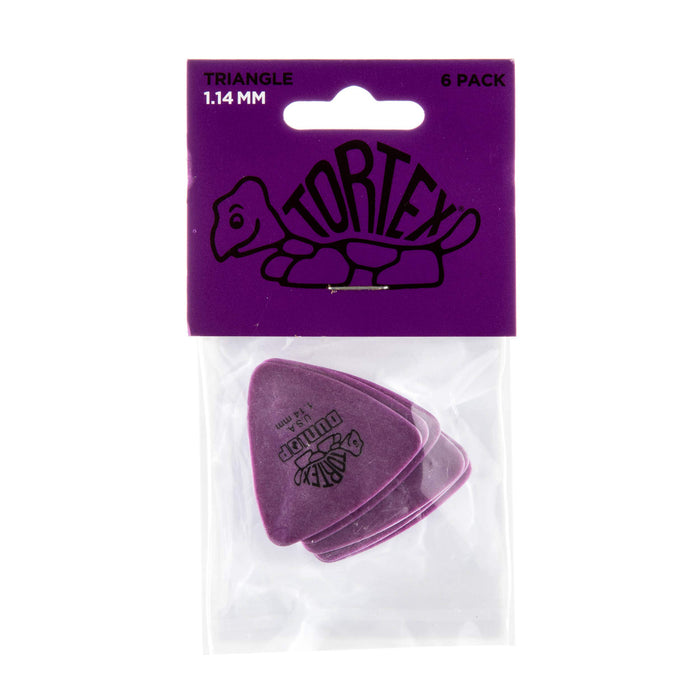 Jim Dunlop 431P1.14 Tortex Triangle Player Pack 6 Picks