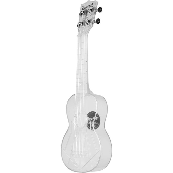 Kala MK-SWT/Clear Makala Waterman Composite Soprano Ukulele in Clear Color