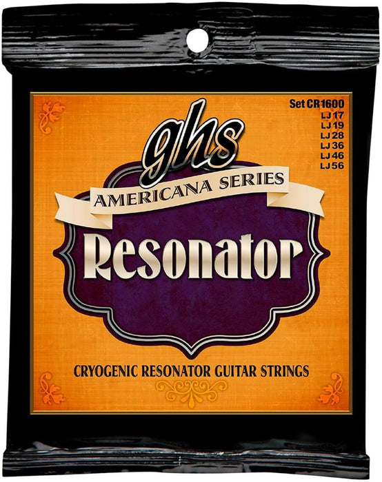 GHS CR1600 Americana Regular String Resonator Guitar