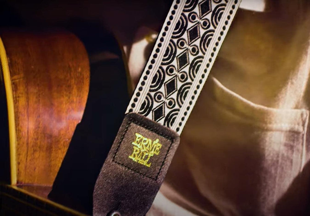 Ernie Ball Beatnik Black Jacquard Guitar Strap