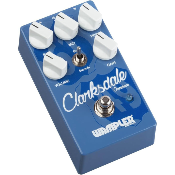 Wampler Clarksdale V2 Delta Overdrive Guitar Effects Pedal