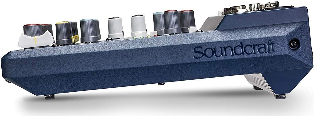 Notepad 12 FX Soundcraft Notepad-8FX Small-Format Analog Mixing Console with Usb I/O and Lexicon Effects