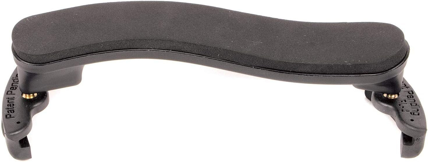 Everest Shoulder Rest - Standard Black Adjustable Violin 1/4-1/8-1/10 Size Viola 10" - 11" Size