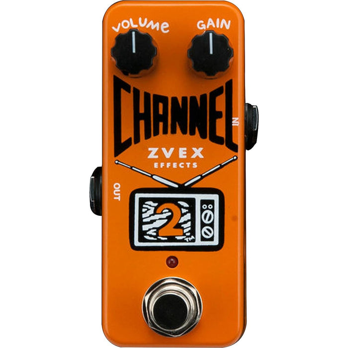 ZVEX Channel 2 Boost/Overdrive Compact Guitar Effect Pedal