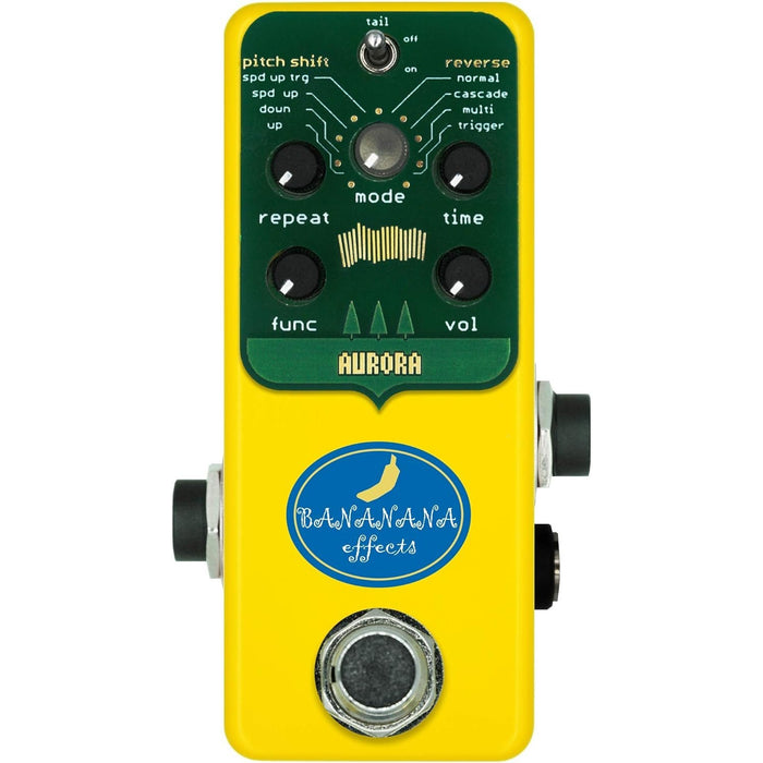 Bananana Effects Pitch Shift Delay Pedal (AURORA)