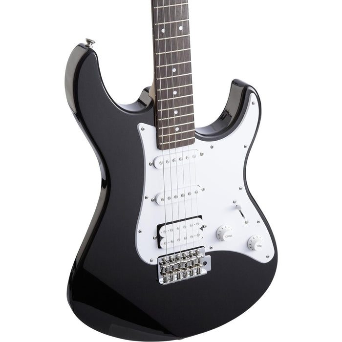 Yamaha Pacifica 012 – Full Size Electric Guitar with Tremolo Arm and 6 Steel Strings – Black