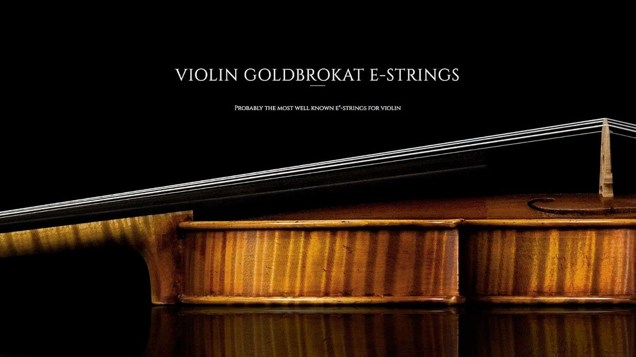 Optima 1001 Goldbrokat 4/4 Violin E''-1 (Ball) 26 Medium