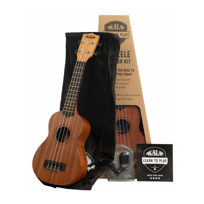 Kala "Learn To Play" Ukulele Soprano Starter Kit (KALA-LTP-S)