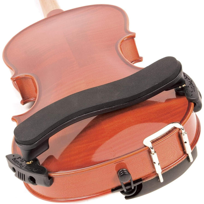 Everest Shoulder Rest - Standard Black Adjustable Violin 1/4-1/8-1/10 Size Viola 10" - 11" Size