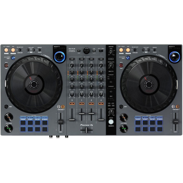 Pioneer DJ DDJ-FLX6-GT 4-deck Rekordbox and Serato DJ Controller - Graphite