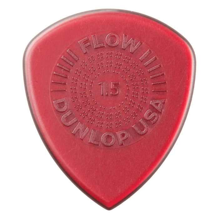 Jim Dunlop 549P1.50 Flow Guitar Picks, 1.5mm - Player Pack (6 Picks)