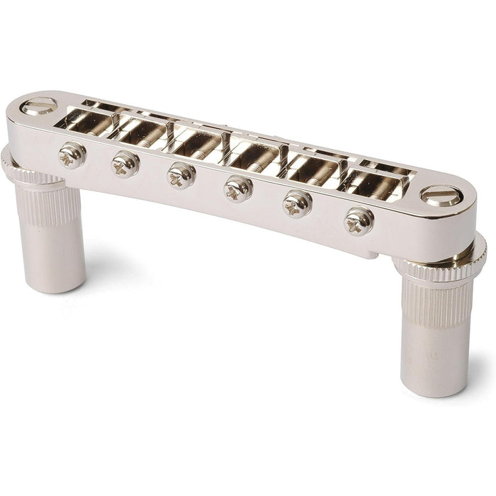 Gotoh Tune-o-matic Bridge with Studs/Bushings, Nickel