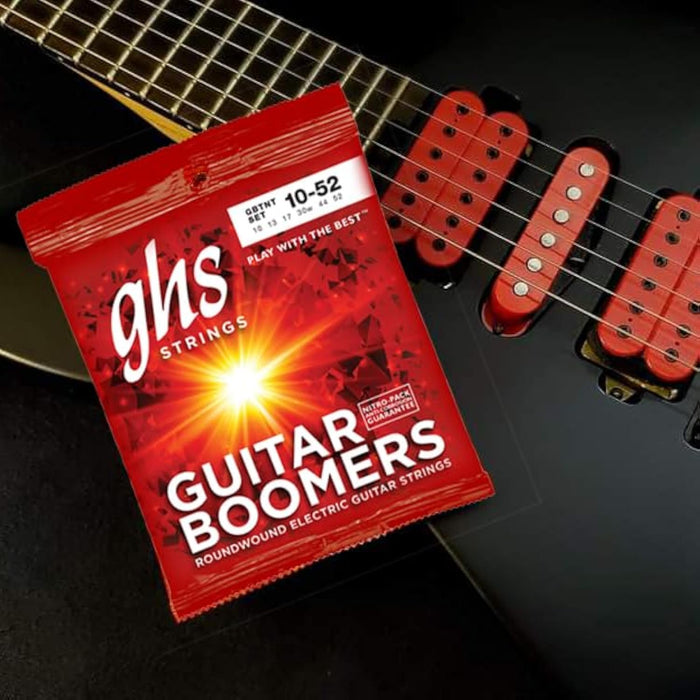 GHS BOOMERS String Set For Electric Guitar - GB-TNT - Thick & Thin - 010/052
