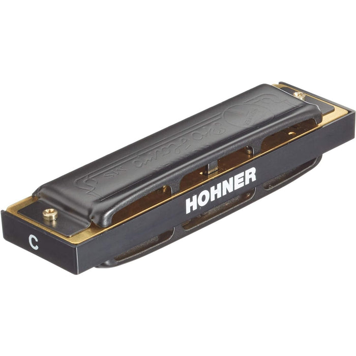 Hohner HH562C Pro Harp Harmonica in C, Black