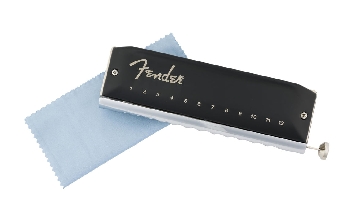 Fender Groove Pro Chromatic 12-Hole Harmonica, Key of C