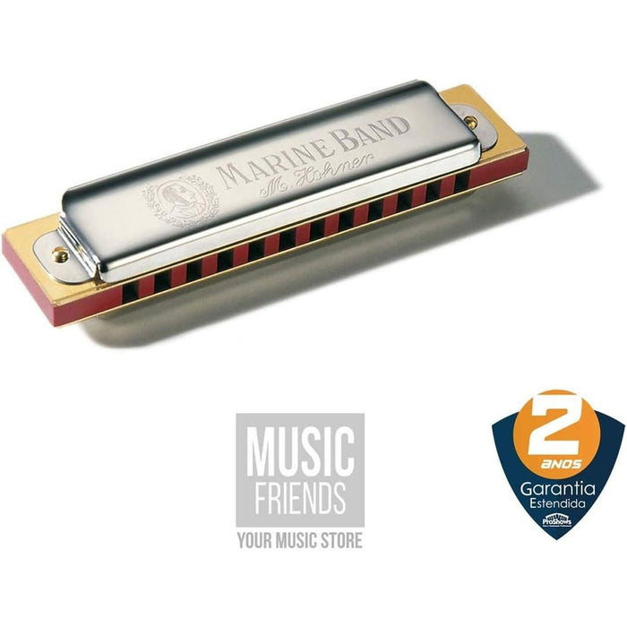 Hohner 1896BX Marine Band Classic Harmonica - Key of C (USED)