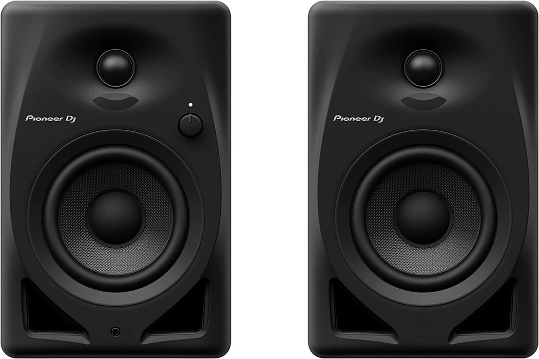 Pioneer DJ Black 4-inch Desktop Active Monitor Speaker (DM-40D)