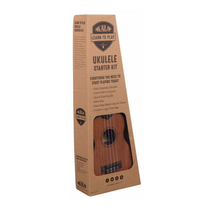 Kala "Learn To Play" Ukulele Soprano Starter Kit (KALA-LTP-S)