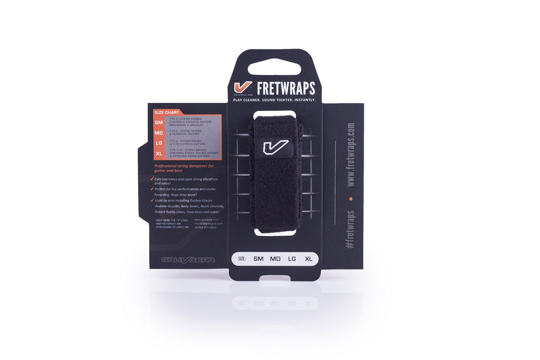 Gruv Gear FretWraps String Muter - Small Black (FW-1PK-SM)
