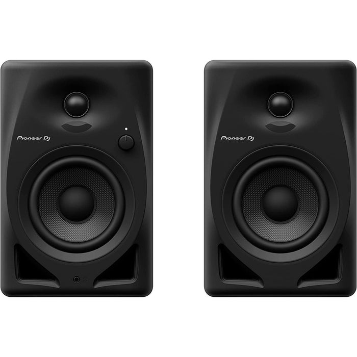 Pioneer DJ Black 4-inch Desktop Active Monitor Speaker (DM-40D)