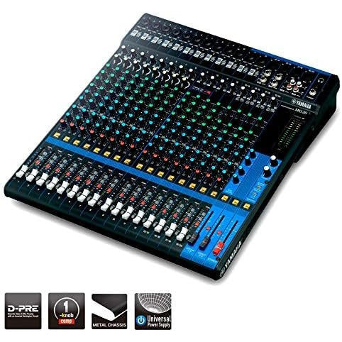 Yamaha 20-channel Analog Mixer with 16 Microphone Preamps (MG20)