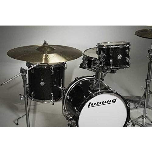 Ludwig Black Sparkle Breakbeats by Questlove 4-Piece Drum Set Shell Pack (LC2791)