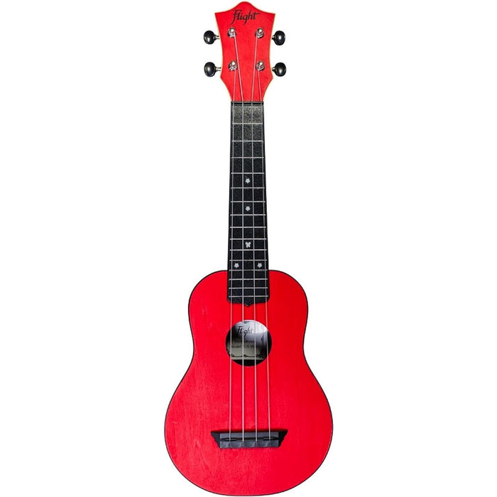 Flight Ukuleles Red Travel Soprano Ukulele (TUS35)