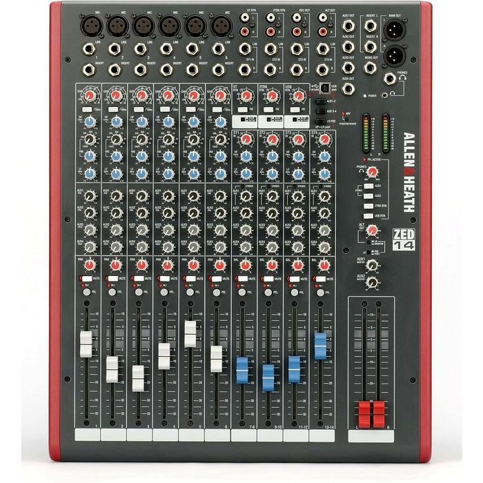 Allen & Heath 24-channel Mixer with USB Audio Interface (ZED-24)