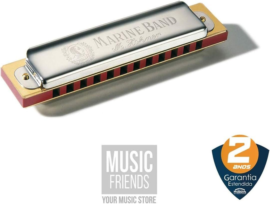 Hohner 1896BX Marine Band Classic Harmonica - Key of C