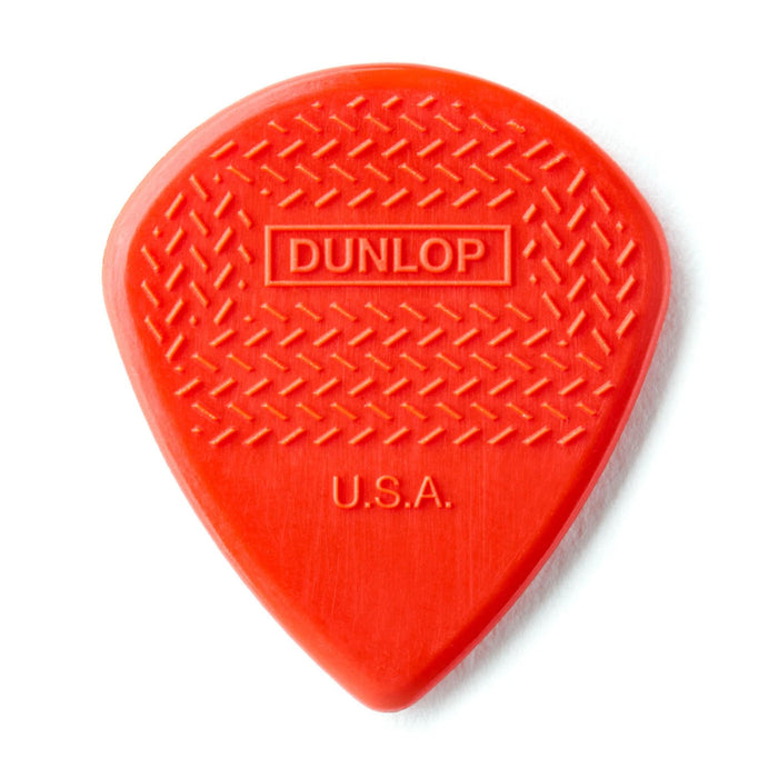 Dunlop Nylon Max Grip Jazz III Picks, Player's Pack, Pack of 6, Red, 1.38 mm
