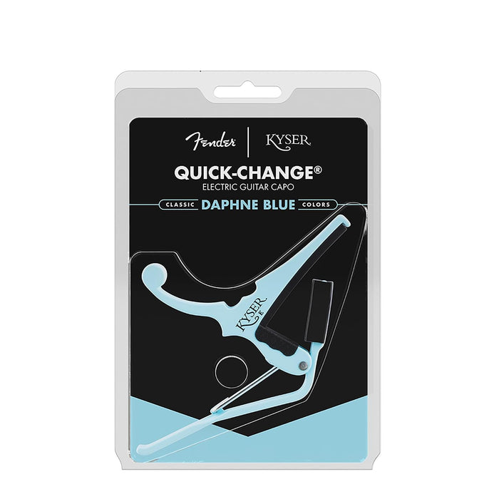 Fender x Kyser Quick-Change Electric Guitar Capo (Daphne Blue)