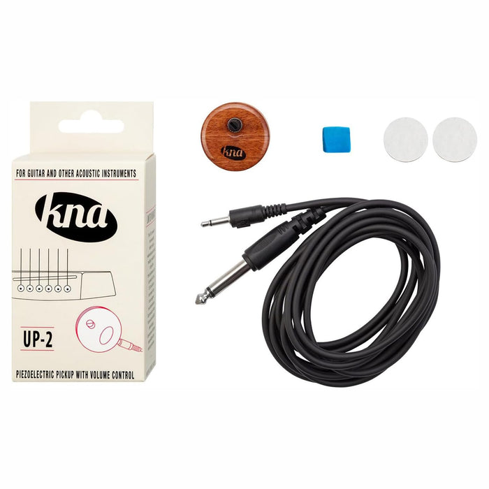KNA Pickups KNA UP-2 Universal Pickup for Guitar and Other Acoustic Instruments with Volume Control