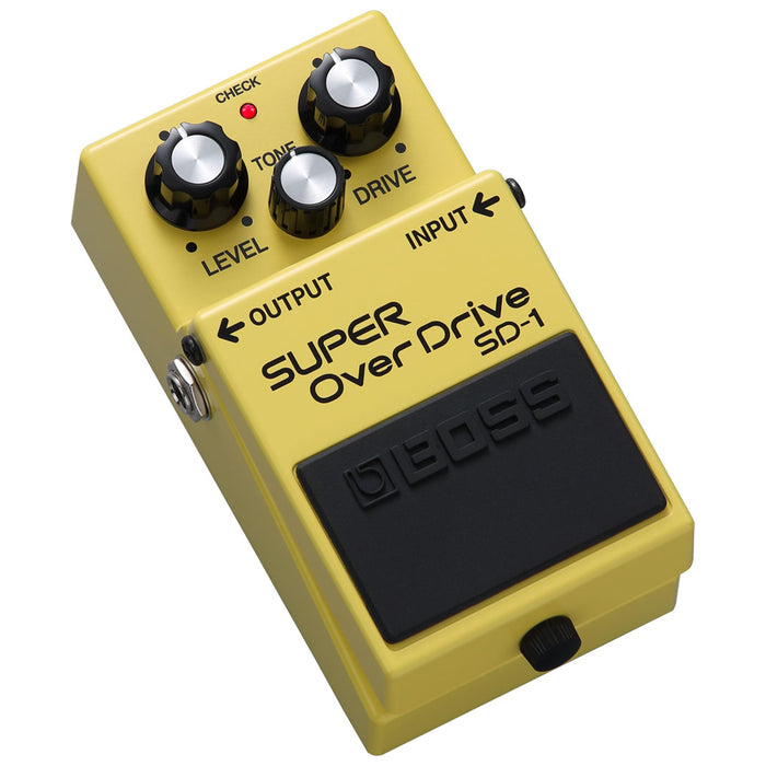 BOSS SD-1 SUPER Overdrive | Compact Overdrive Pedal | Genre-Defining Sound & Feel | Unique Clipping Circuitry Produces Tube-Like Characteristics | Dynamic Tone Options | Easy-To-Use Controls