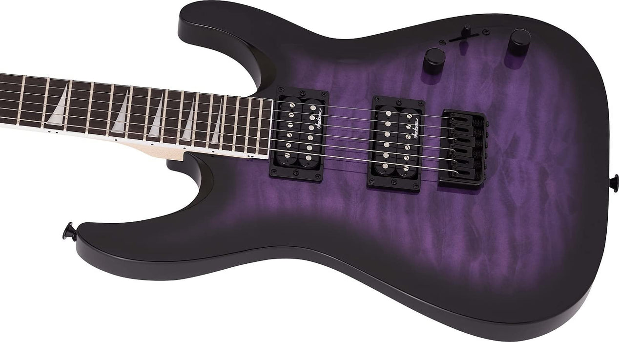 Jackson JS32Q DKA HT Trans Purple Burst Electric Guitar (2918809592)