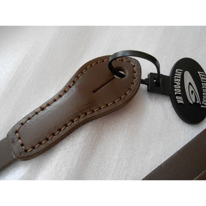 Leathergraft Brown Ukulele/Mandolin Leather Strap (MANDOLIN-211)