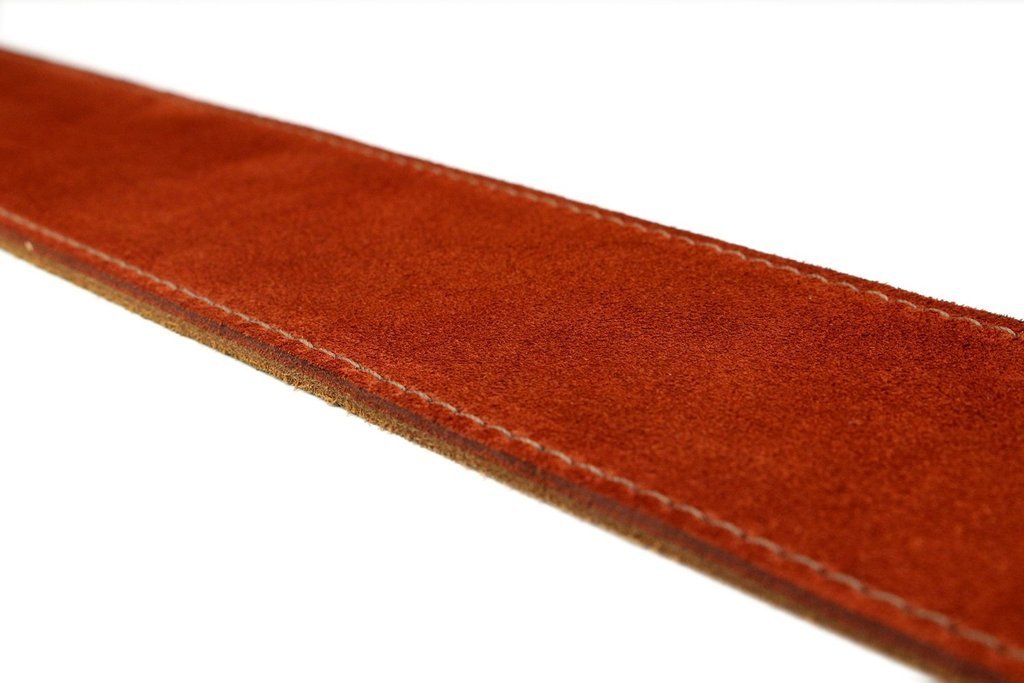 LeatherGraft Rust Coloured Comfy Bootlace Guitar Strap (COMFY-065)