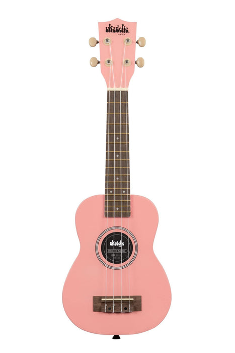 Kala Wood Ukadelic Flamingo Soprano Ukulele (UK-FLAMINGO)